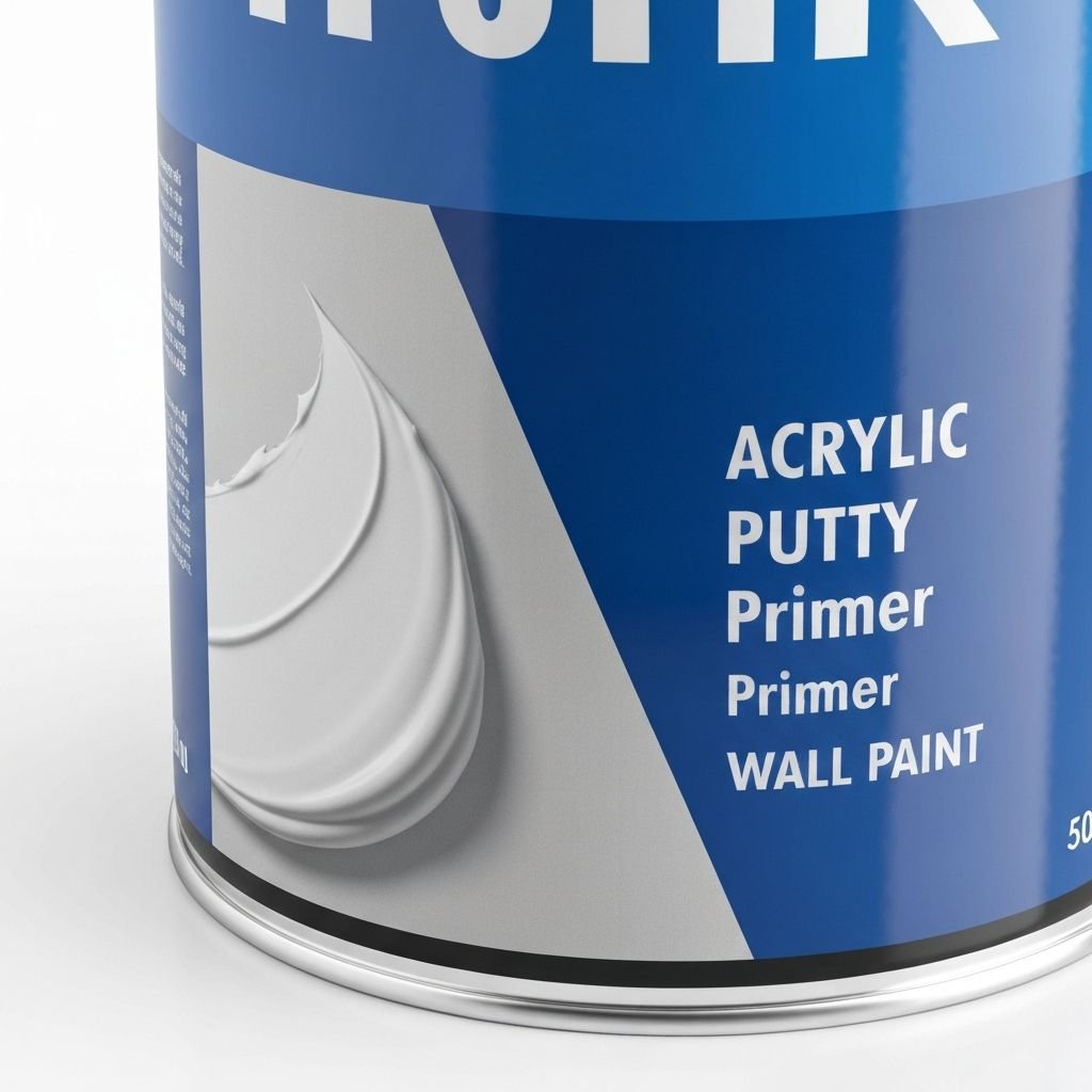 Acrylic Putty, Primer & Wall Paints